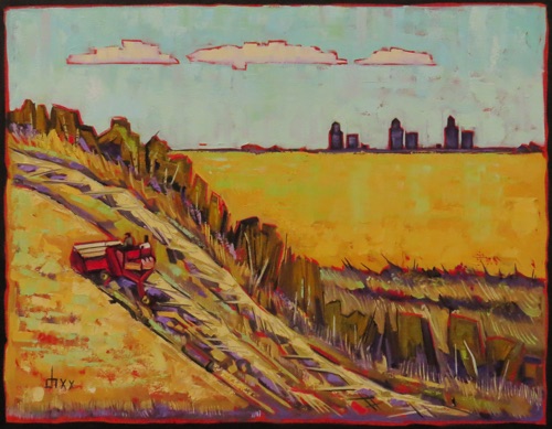 Swathing
28 x 36 oil on canvas $1100 Swathing
28 x 36 oil on canvas $1100