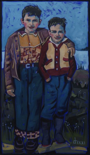 Brothers 22 x 38
oil on panel
$2100 Brothers 22 x 38
oil on panel
$2100
